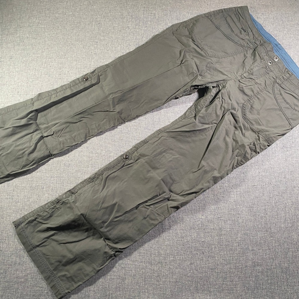 REI Women's Olive Green Convertible Hiking Pants